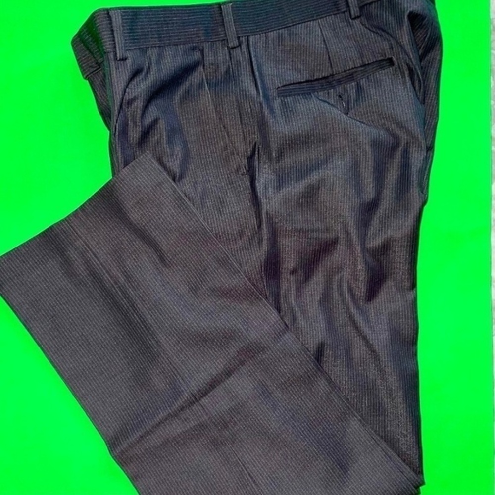 INC Black with Gray pinstripe dress slacks​​